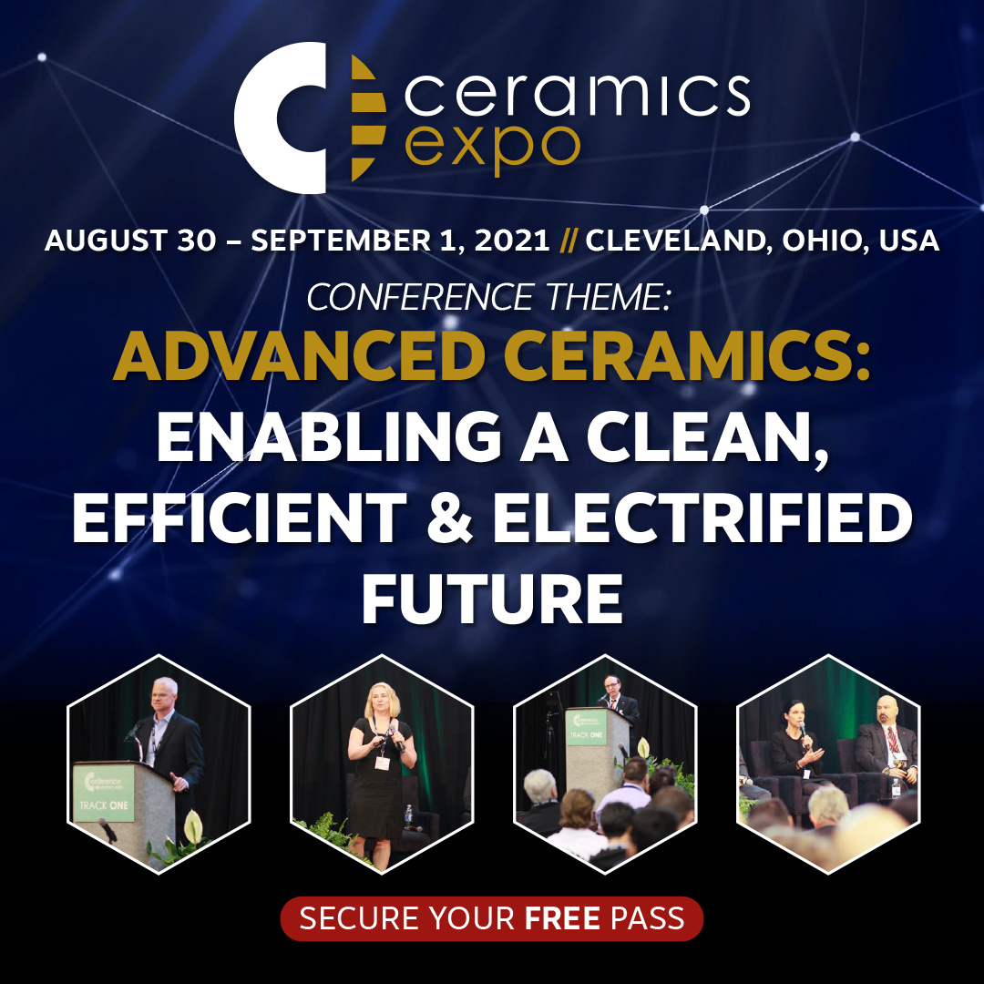 Ceramics Expo returns as planned for 2021